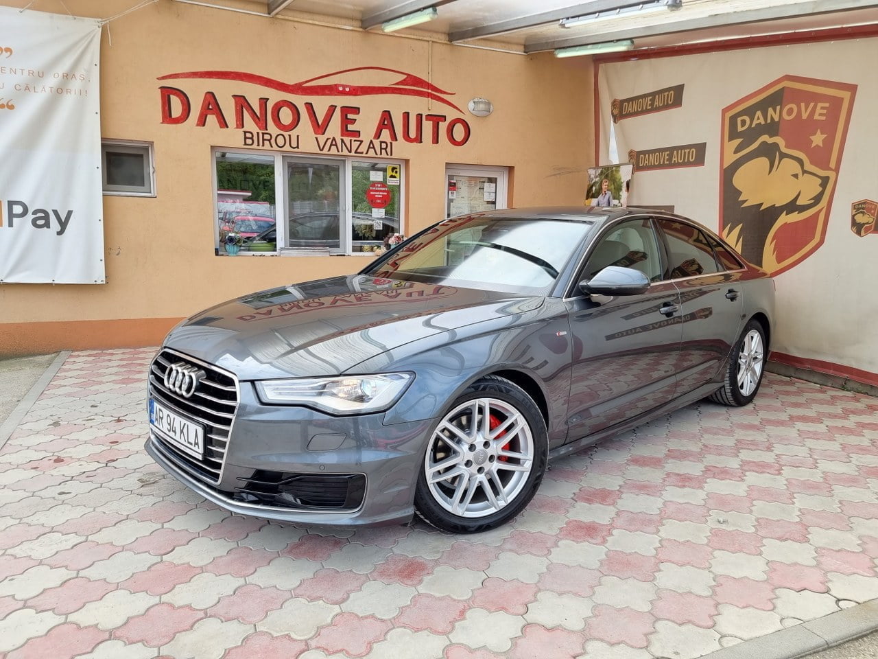Locatie Timisoara – Audi A6, Anul 2015, S-line, AUTOMAT in RATE FIXE, Livrare GRATUITA, 12 Luni GARANTIE
